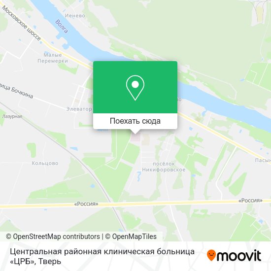 Карта Центральная районная клиническая больница «ЦРБ»