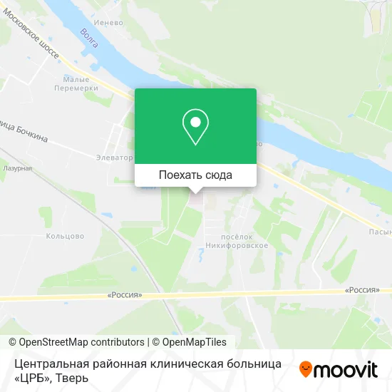 Карта Центральная районная клиническая больница «ЦРБ»