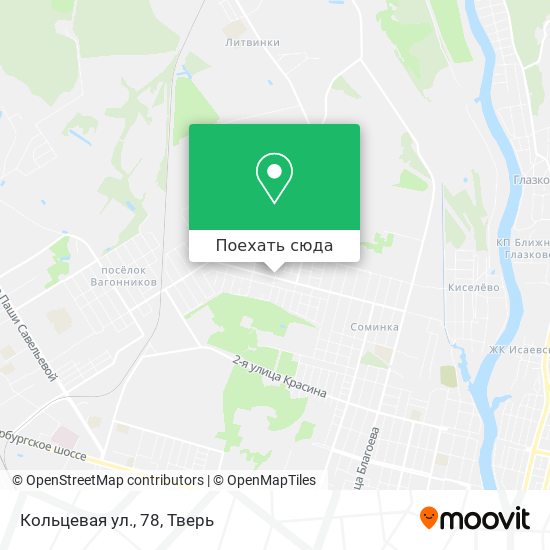 Карта Кольцевая ул., 78