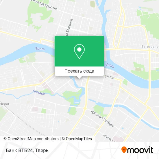 Карта Банк ВТБ24