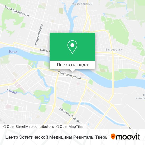 Карта Центр Эстетической Медицины Ревиталь