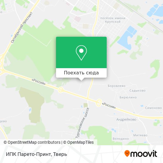 Карта ИПК Парето-Принт