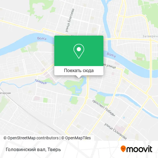 Карта Головинский вал