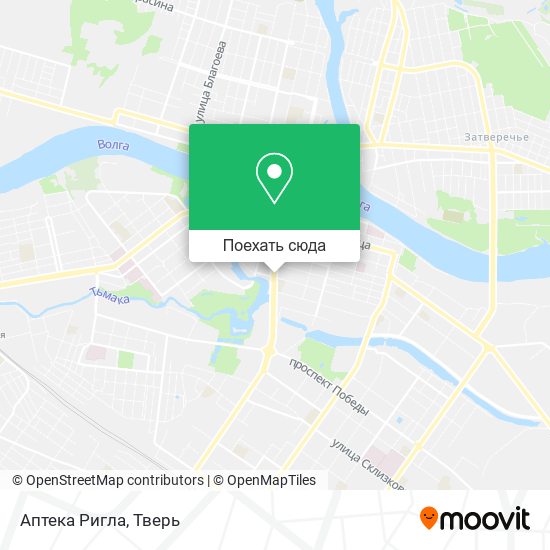Карта Аптека Ригла