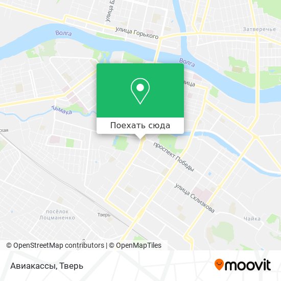 Карта Авиакассы