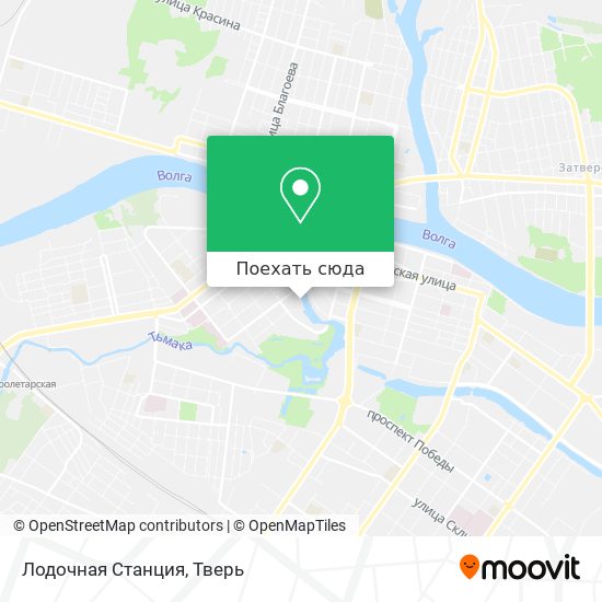 Карта Лодочная Станция