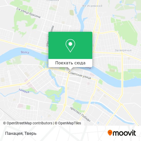 Карта Панацея