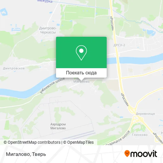Карта Мигалово