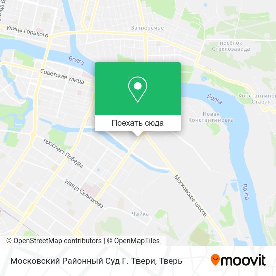 Карта Московский Районный Суд Г. Твери