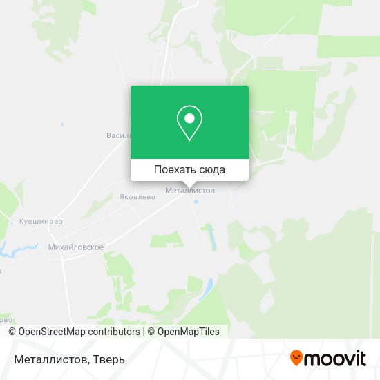 Карта Металлистов