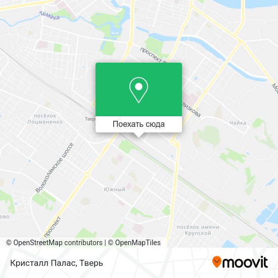 Карта Кристалл Палас
