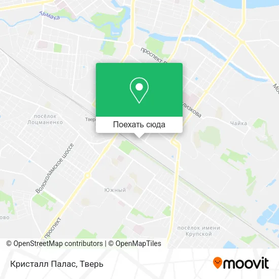Карта Кристалл Палас