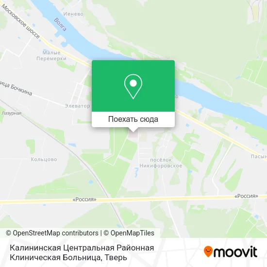 Карта Калининская Центральная Районная Клиническая Больница