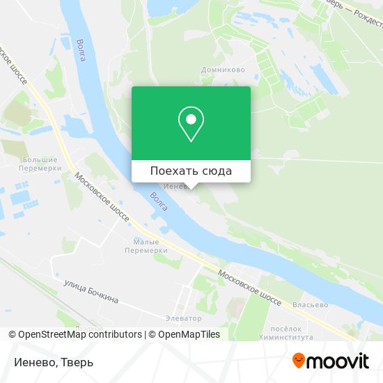 Карта Иенево