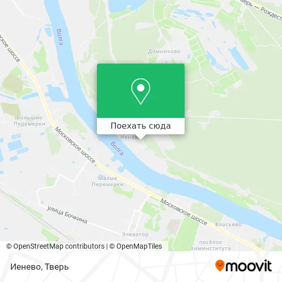 Карта Иенево