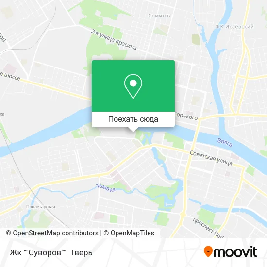 Карта Жк ""Суворов""