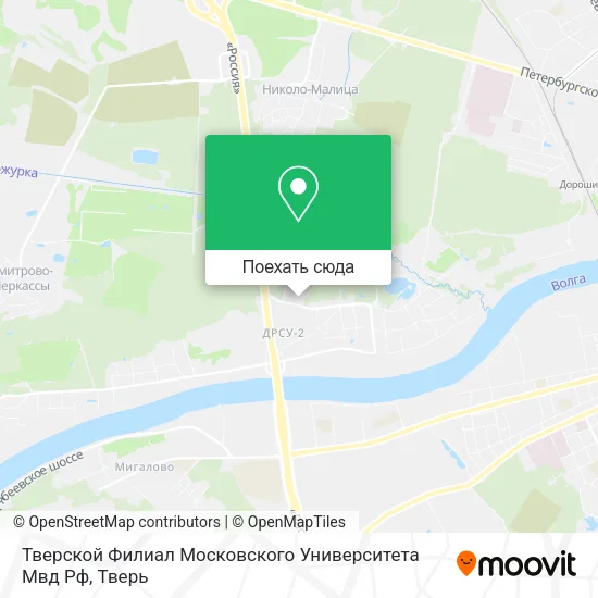 Карта Тверской Филиал Московского Университета Мвд Рф
