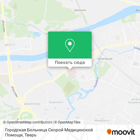 Карта Городская Больница Скорой Медицинской Помощи