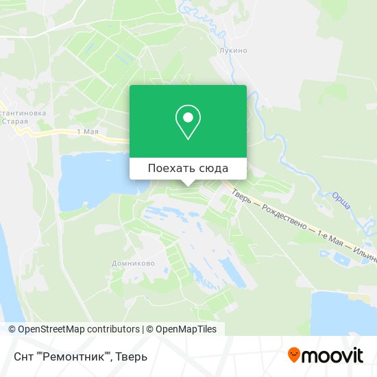 Карта Снт ""Ремонтник""