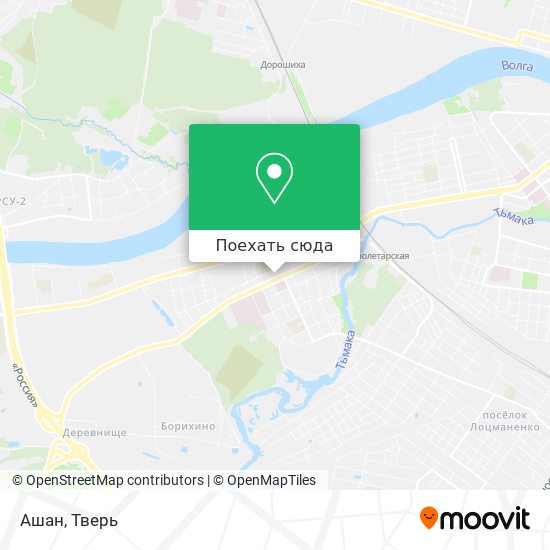 Карта Ашан