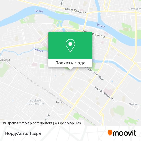 Карта Норд-Авто