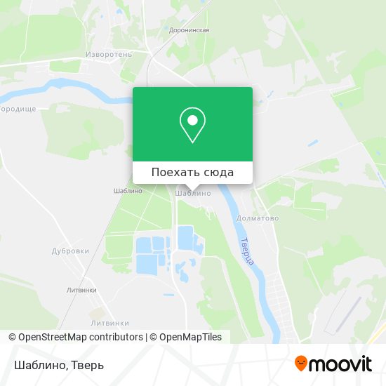 Карта Шаблино