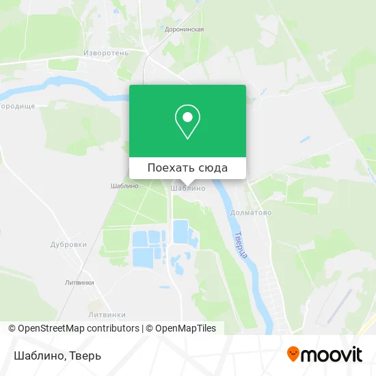 Карта Шаблино