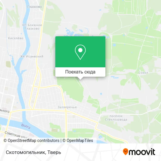 Карта Скотомогильник