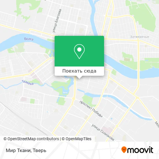 Карта Мир Ткани