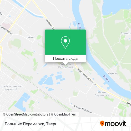 Карта Большие Перемерки
