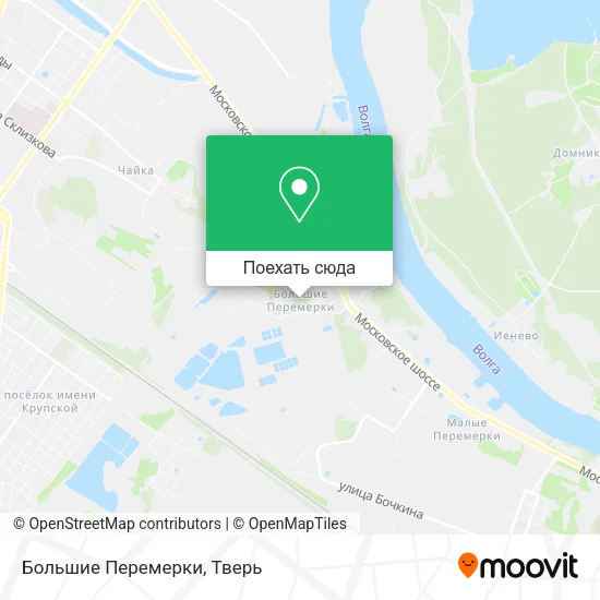 Карта Большие Перемерки