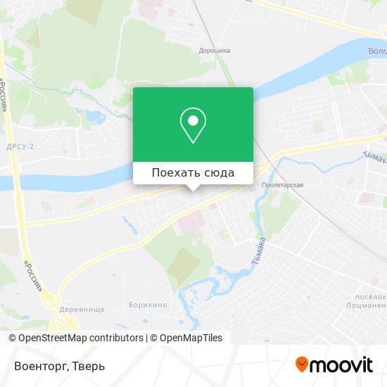 Карта Военторг