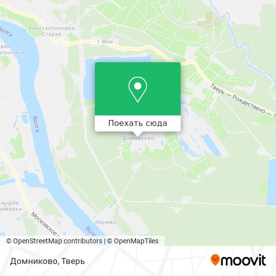 Карта Домниково