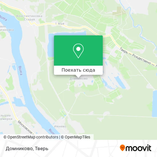 Карта Домниково
