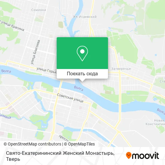 Карта Свято-Екатерининский Женский Монастырь