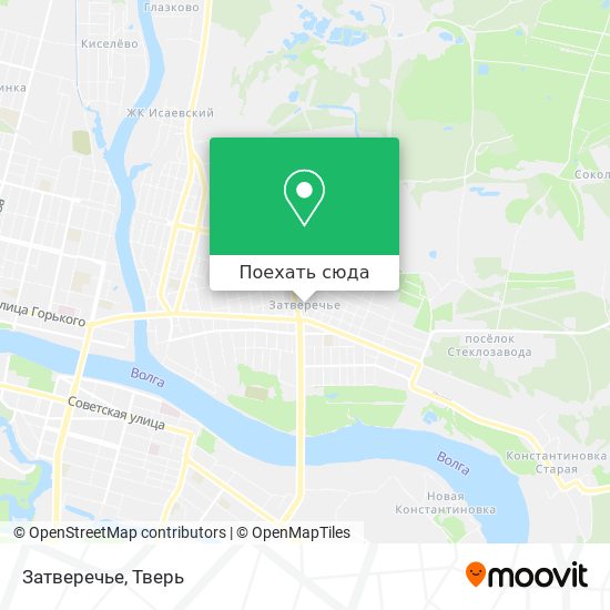 Карта Затверечье