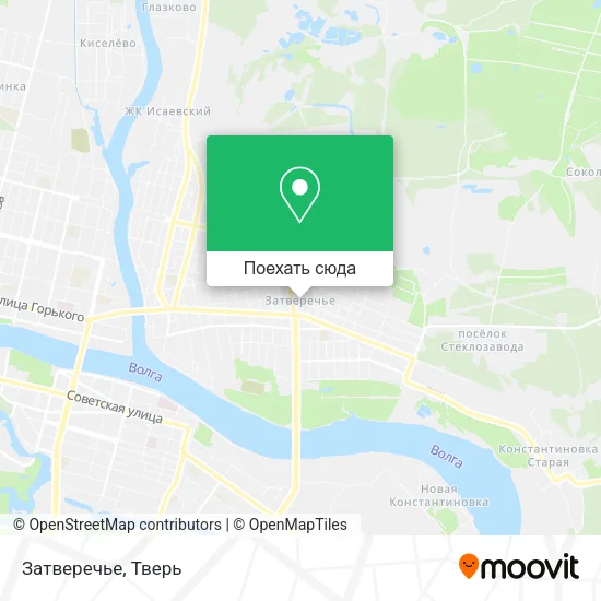Карта Затверечье