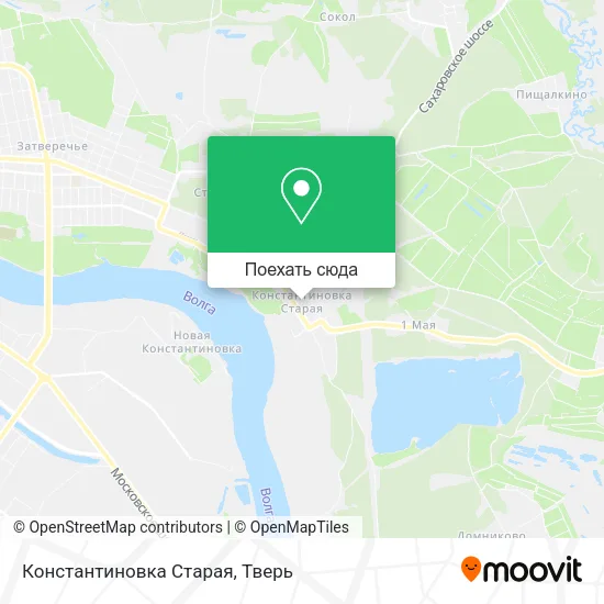 Карта Константиновка Старая