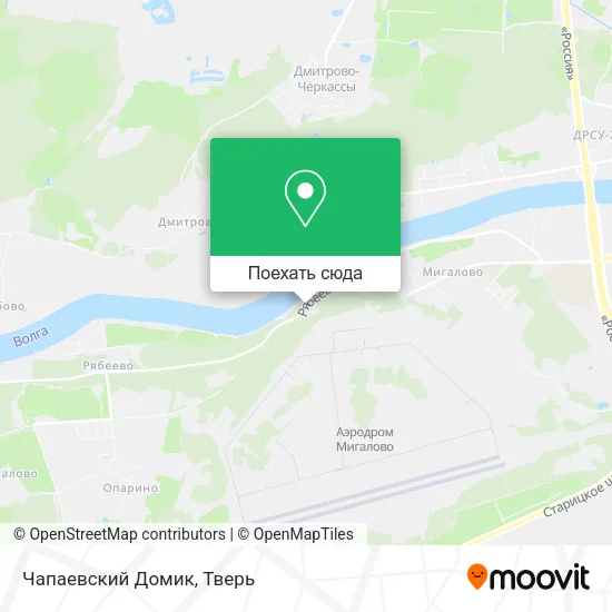 Карта Чапаевский Домик
