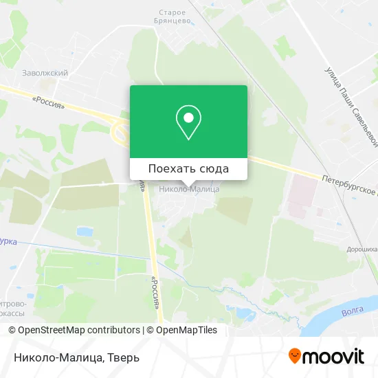 Карта Николо-Малица