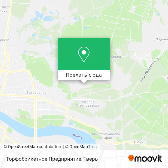 Карта Торфобрикетное Предприятие