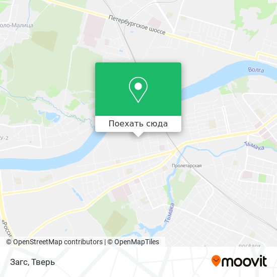 Карта Загс