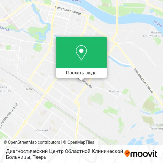 Карта Диагностический Центр Областной Клинической Больницы