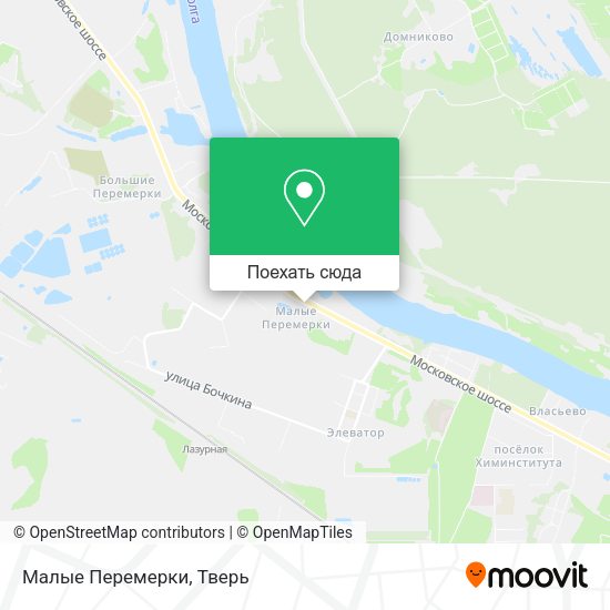 Карта Малые Перемерки