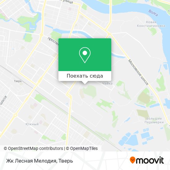 Карта Жк Лесная Мелодия