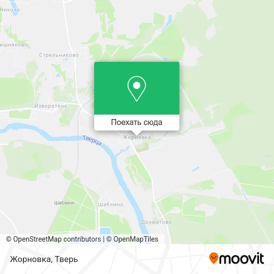 Карта Жорновка
