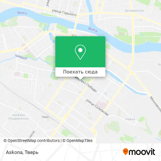 Карта Askona