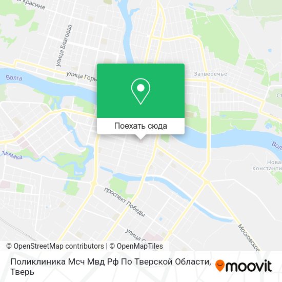Карта Поликлиника Мсч Мвд Рф По Тверской Области