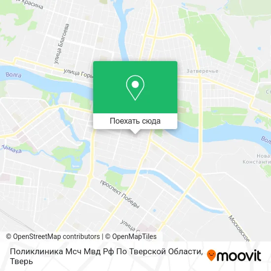 Карта Поликлиника Мсч Мвд Рф По Тверской Области