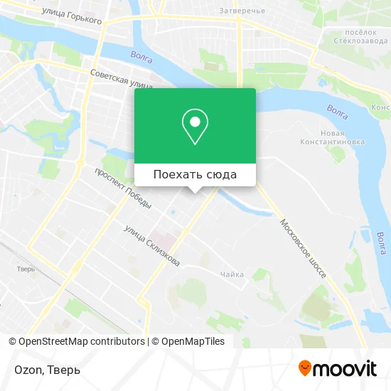 Карта Ozon